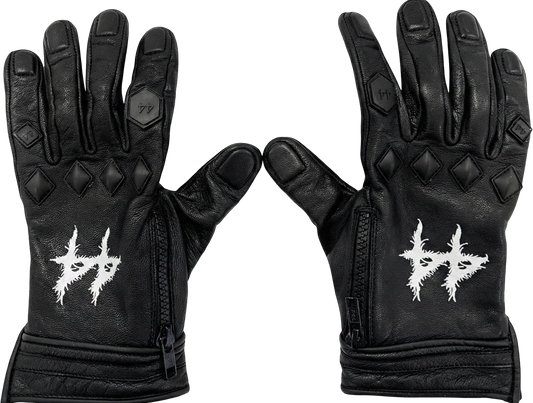 Studded Leather Street Gloves
